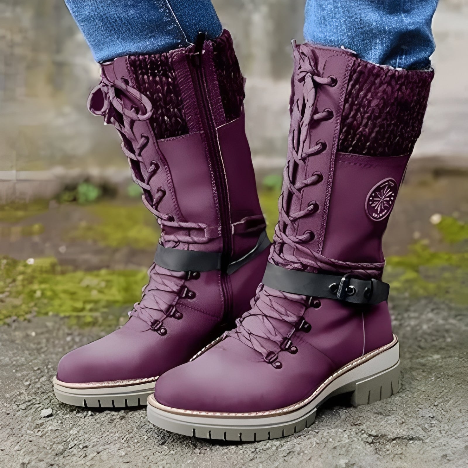 Arctica | Frostluxe Winter Lace-Up Boots
