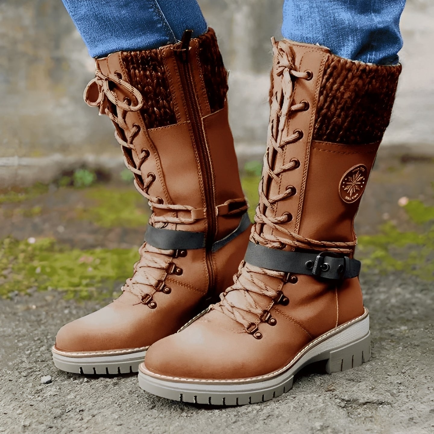 Arctica | Frostluxe Winter Lace-Up Boots