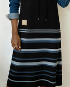 Ariana | Striped Hooded Dress