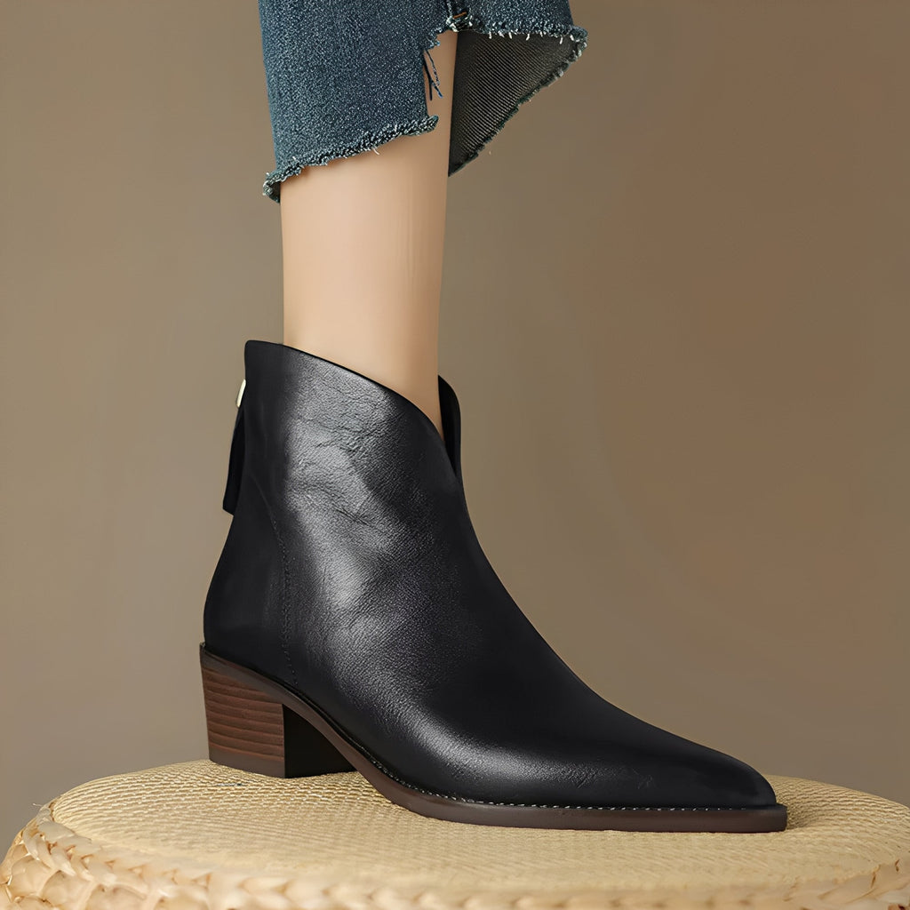 Isabelle | Elegance Heel Ankle Boots