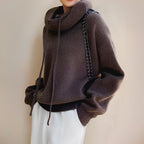 Thea | Turtleneck Hoodie